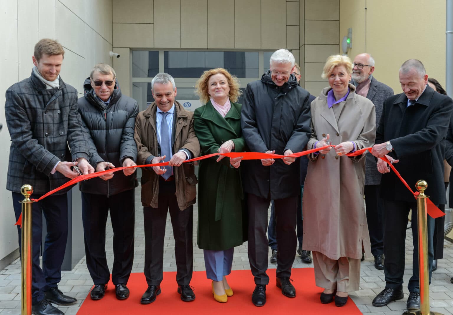 OSI jaunā korpusa atklāšanas pasākuma foto