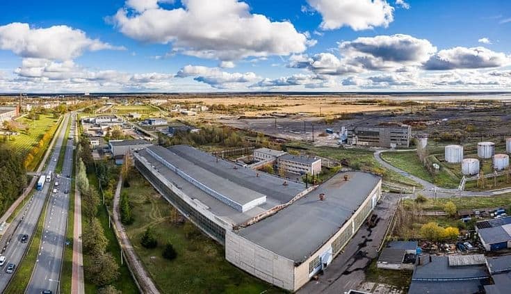 industriālā parka foto