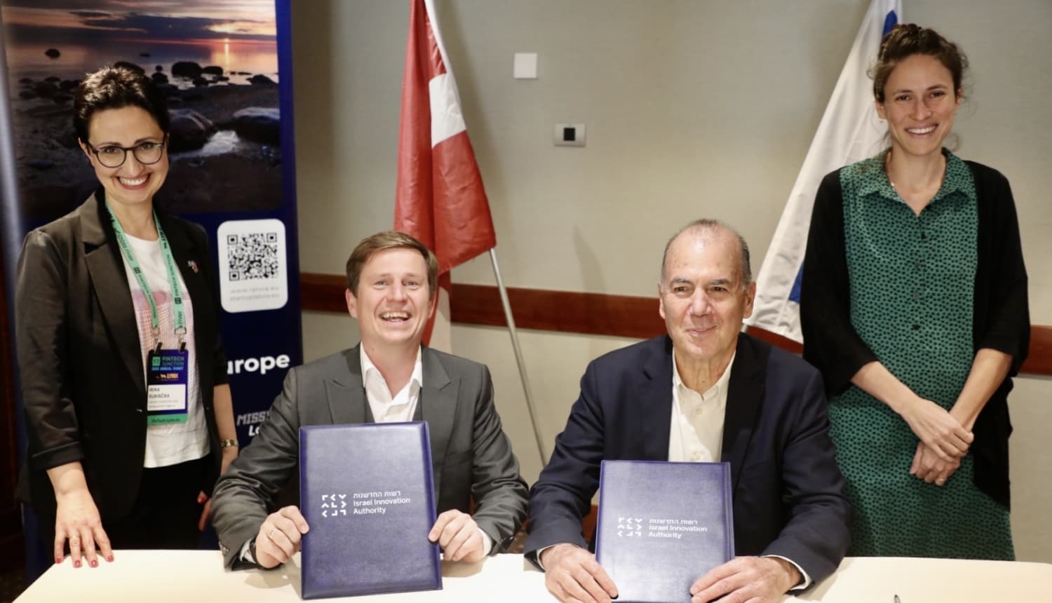 LIAA un Izraēlas Inovāciju pārvaldes pārstāvju foto