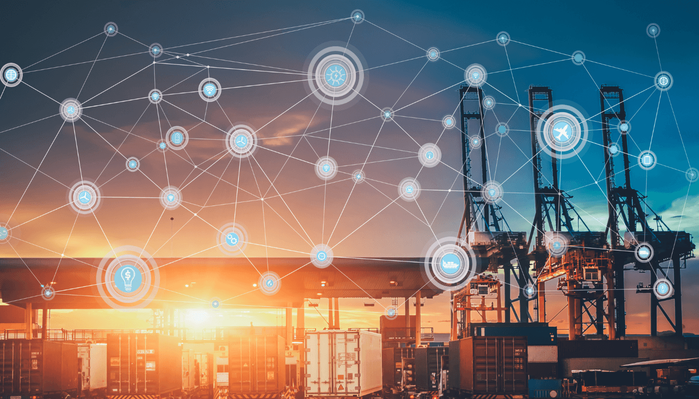 eksporta vizualizācija