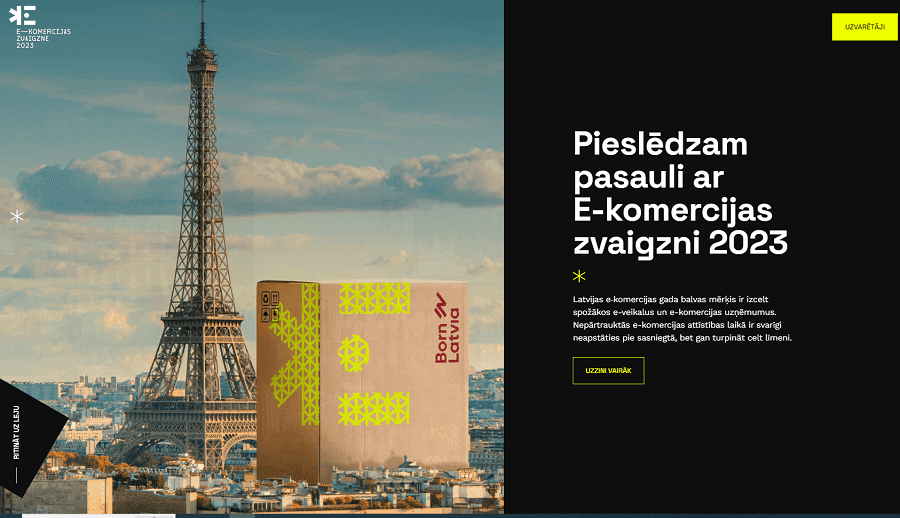 Ilustratīvs attēls konkursam e-zvaigzne