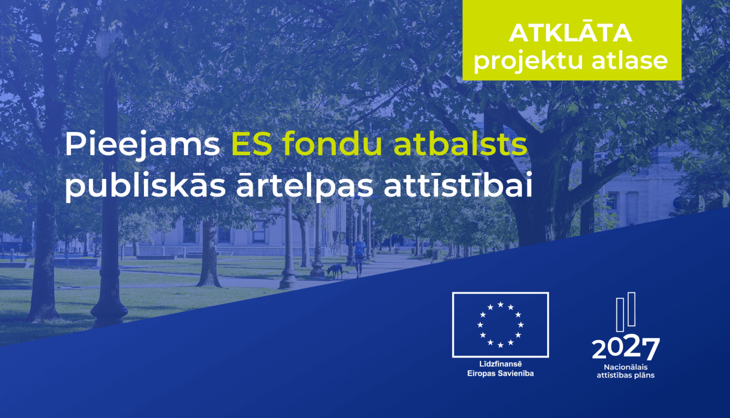 Atbalsta programmas vizualizācija