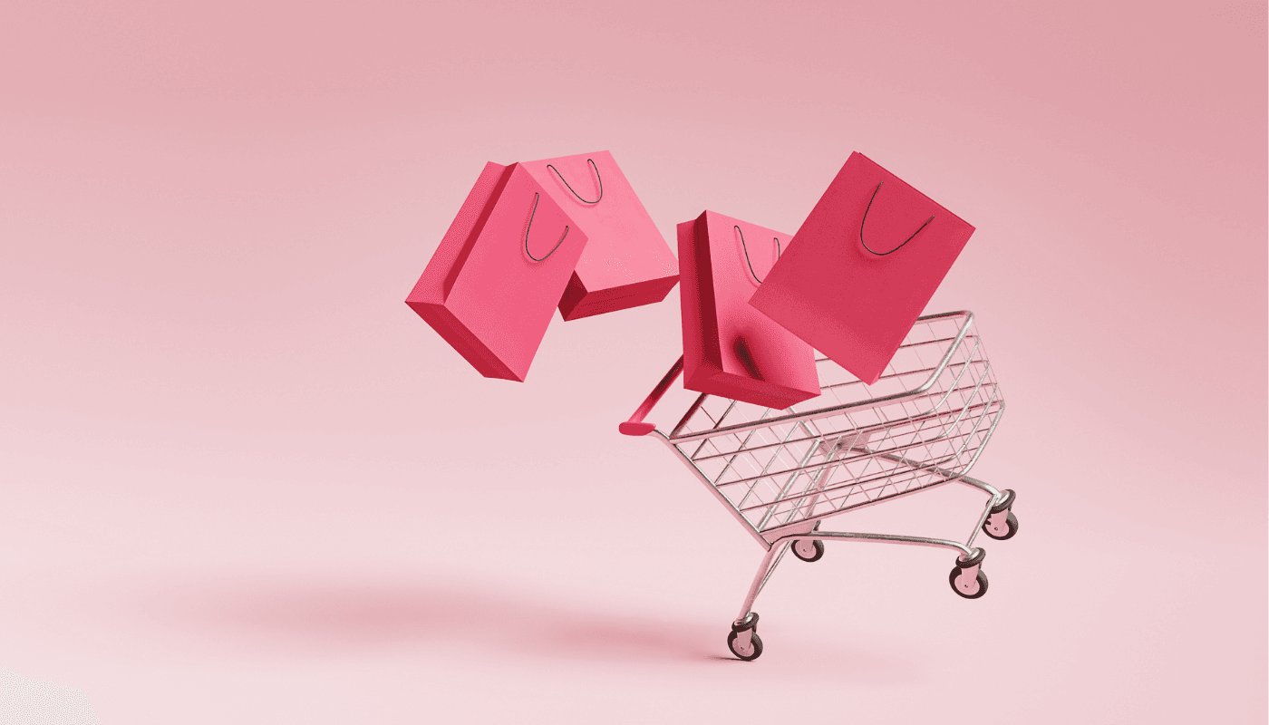 Iepirkumu ratiņu vizualizācija