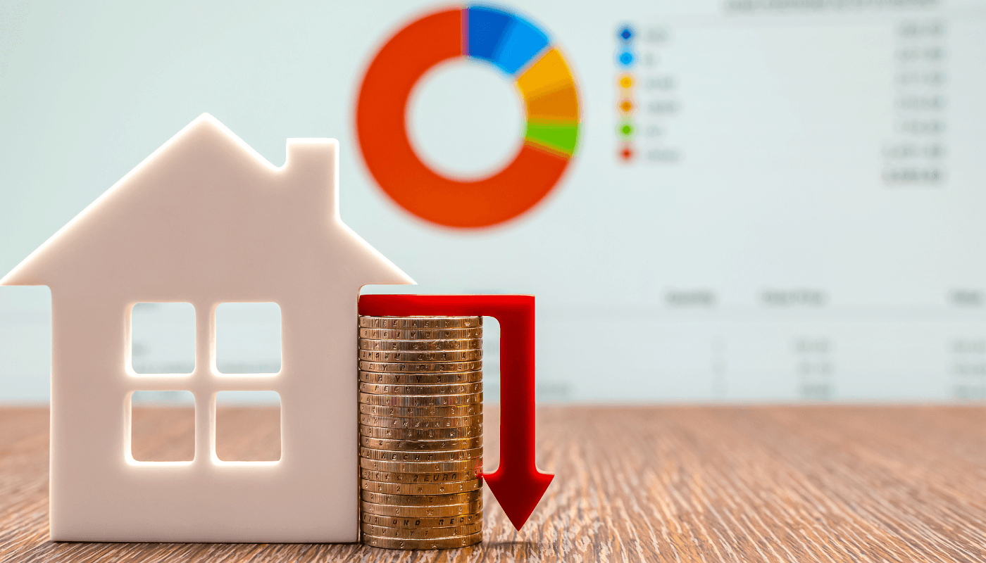 Patēriņa cenu krituma vizualizācija