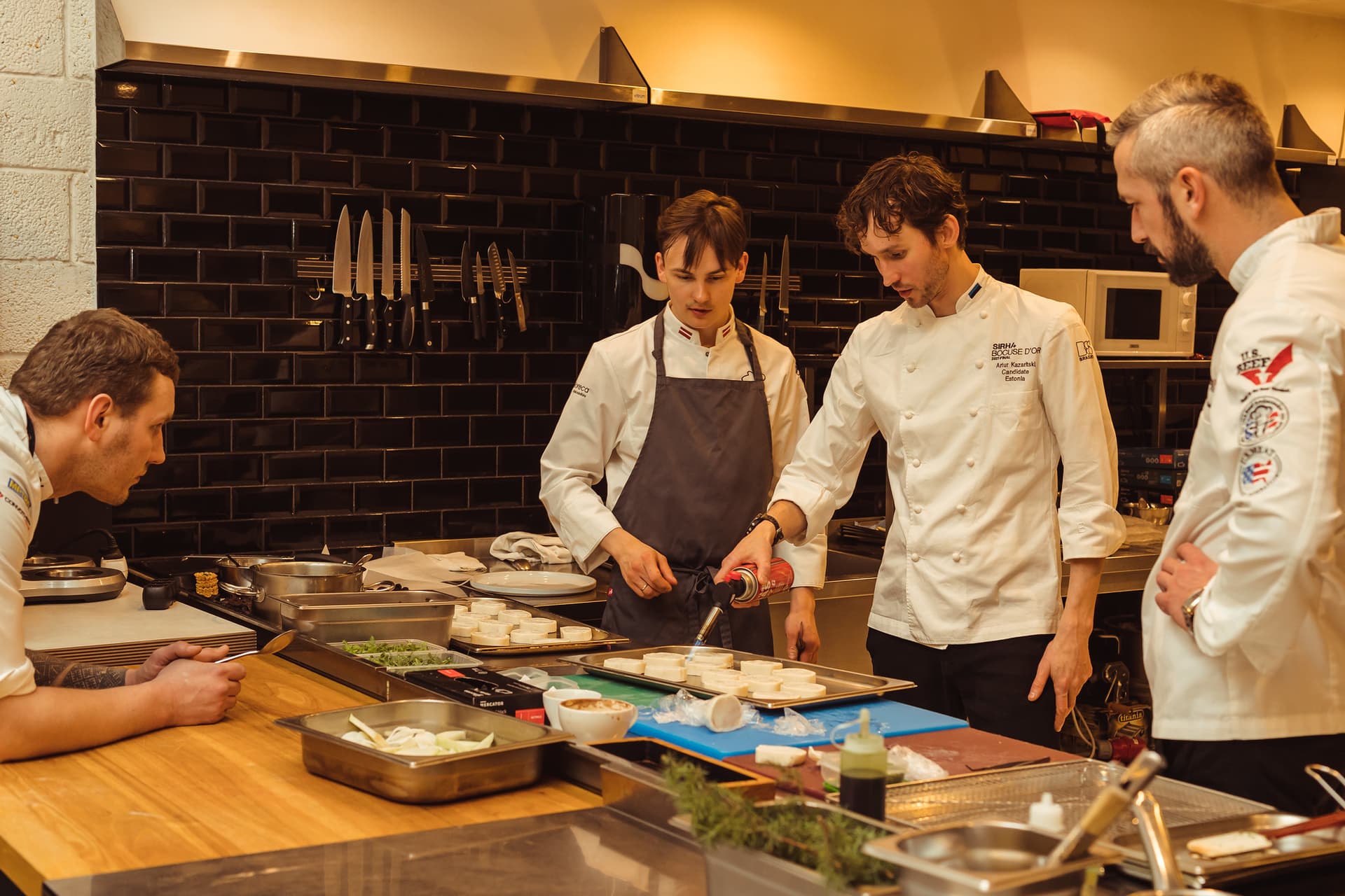 Foto: LIAA Gastronomijas meistarklases dalībnieku foto