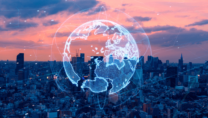 Ilustratīvs attēls IKT vizualizācija