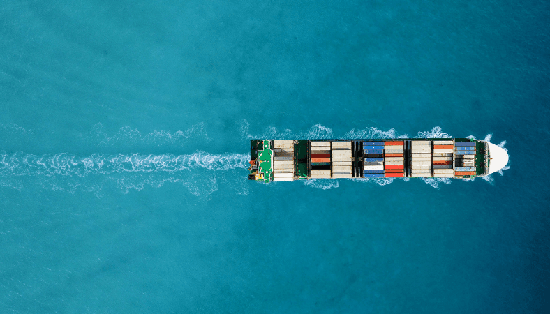 Ilustratīvs attēls Kravas kuģa foto