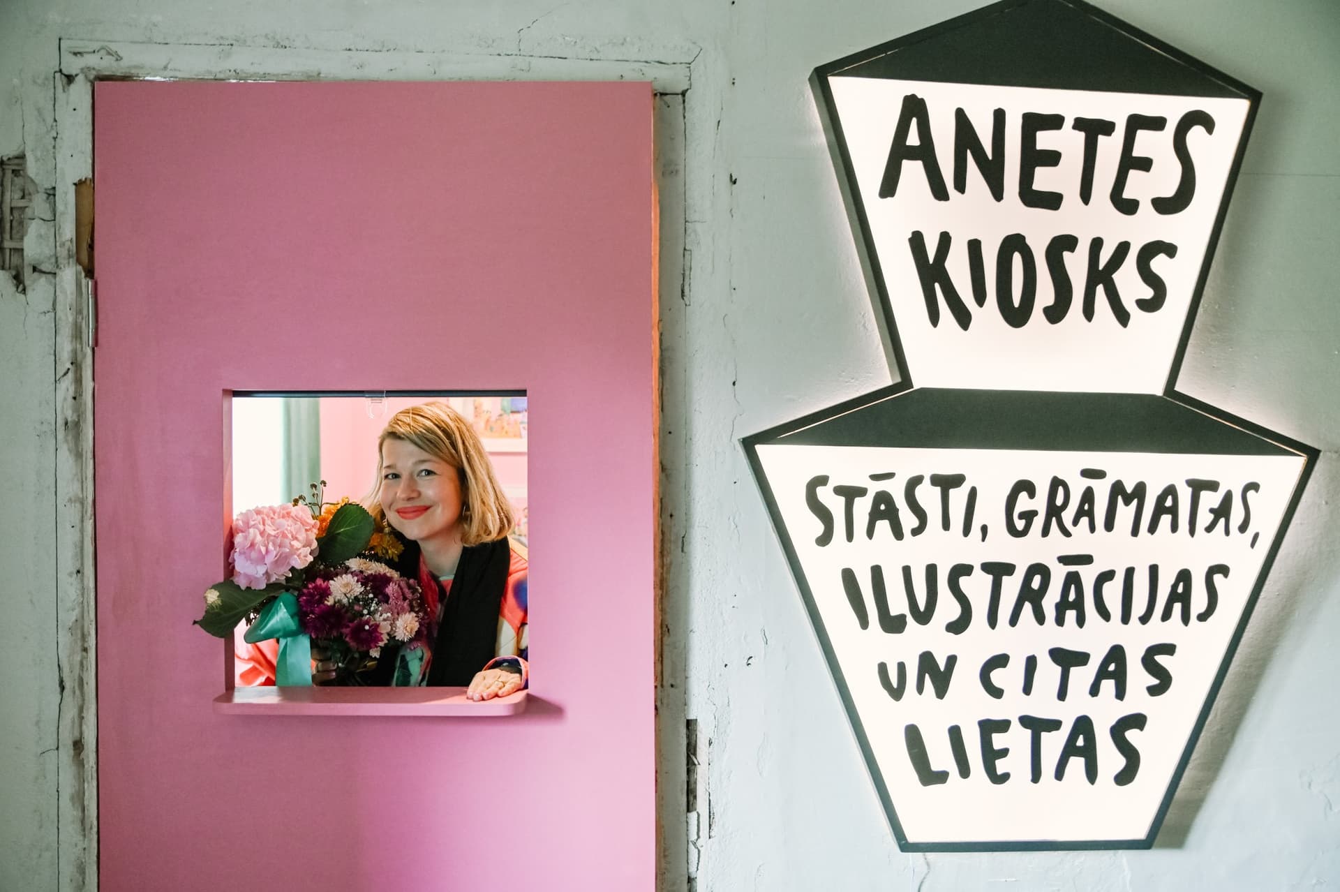 Publicitātes foto: grāmatu ilustratore Anete Melece Anetes Meleces foto