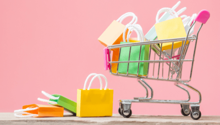 Ilustratīvs attēls Iepirkumu ratiņu vizualizācija