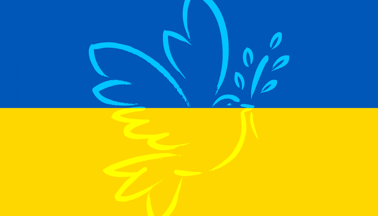 Ilustratīvs attēls Ukrainas atbalsta vizualizācija