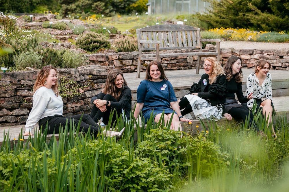 Publicitātes foto: Riga TechGirls Riga TechGirls komandas dalībnieču foto