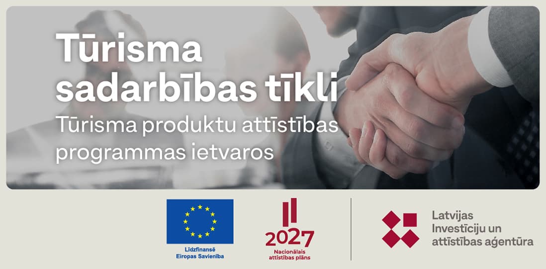 Publicitātes materiāls Tūrisma sadarbības tīkls