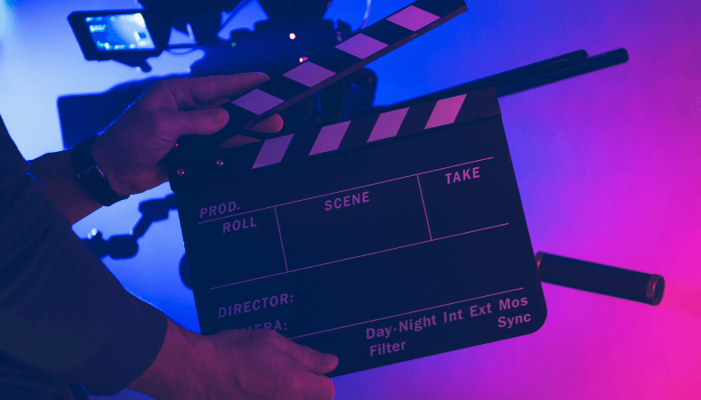 Ilustratīvs attēls: Filmu uzņemšanas process Filmu uzņemšanas procesa foto