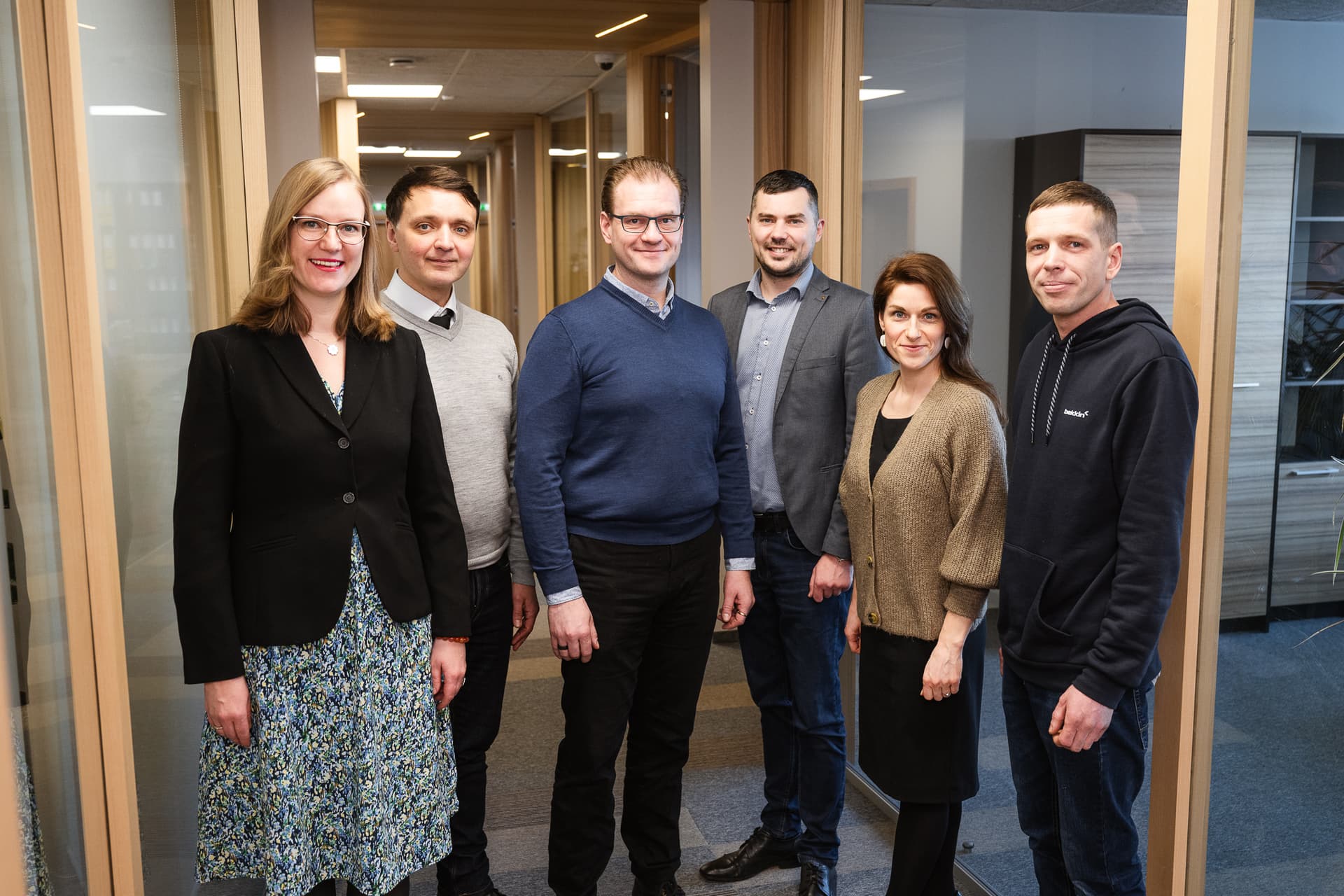 Publicity image: LIAA Company personell and Alise Barvika photo