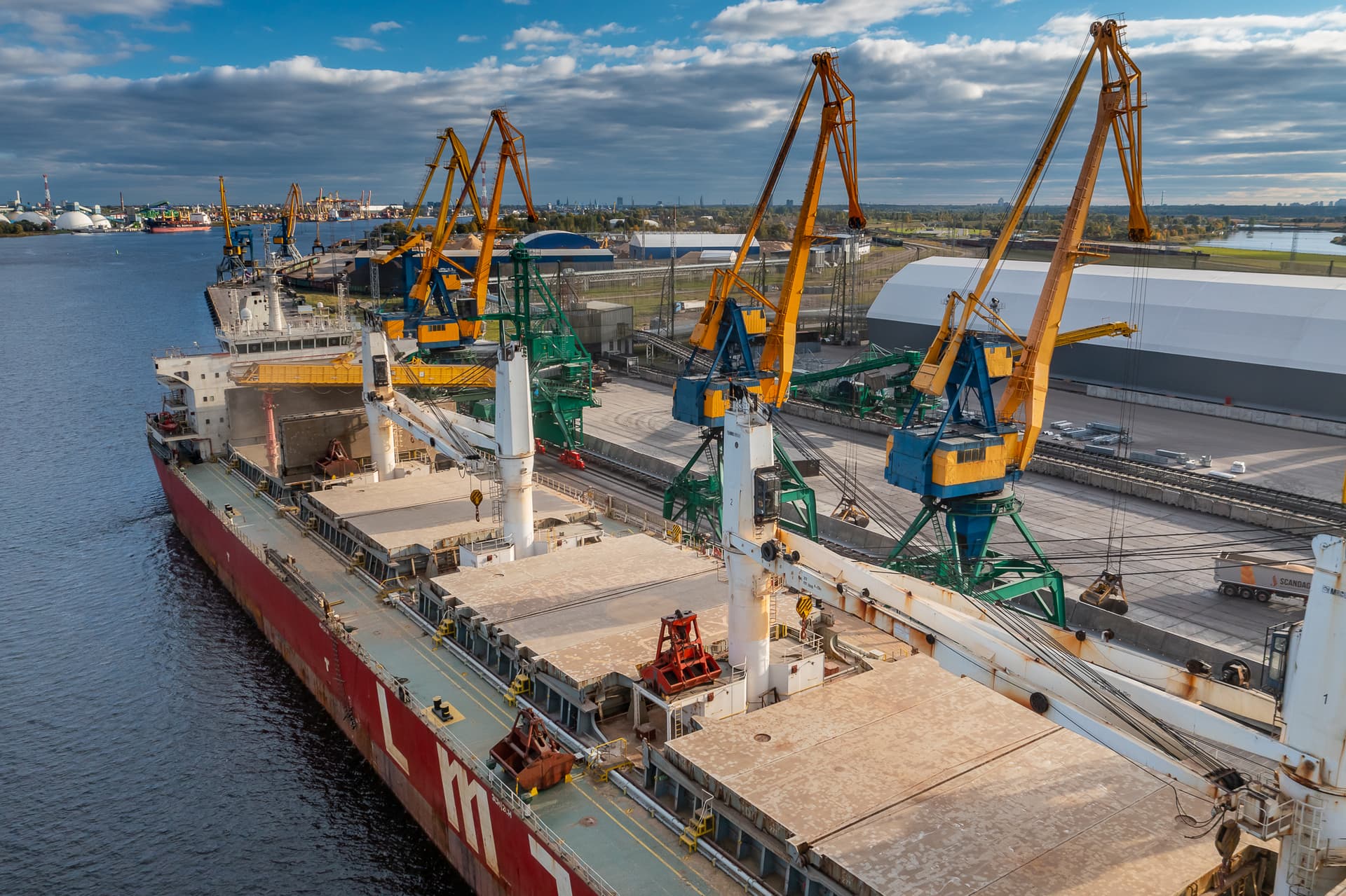 Ilustratīvs attēls: ROP Kravas kuģa foto