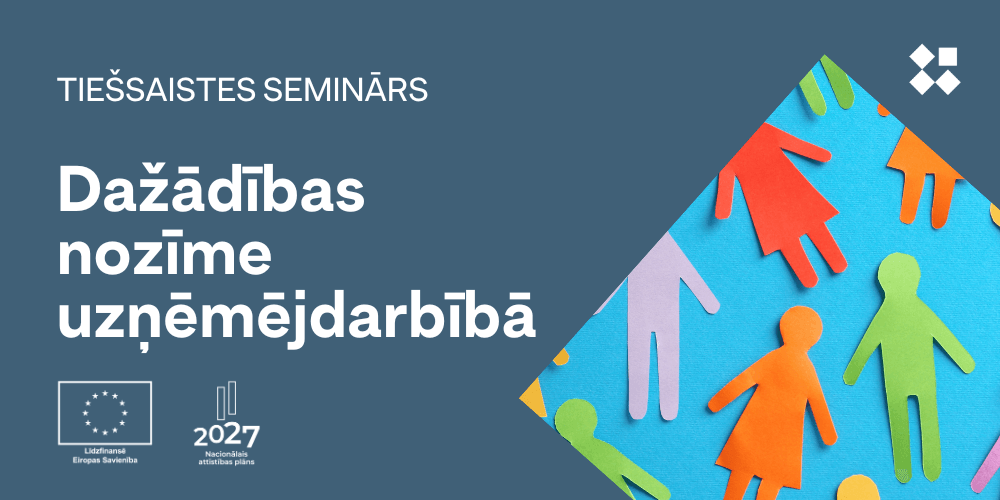 Attēls: LIAA Tiešsaistes seminārs “Dažādības nozīme uzņēmējdarbībā”