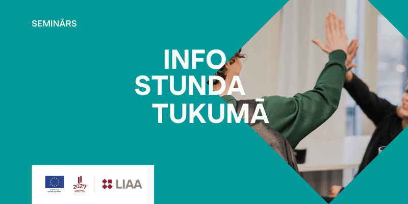 Pasākuma vizualizācija: Info stunda Tukumā Pasākuma vizualizācija