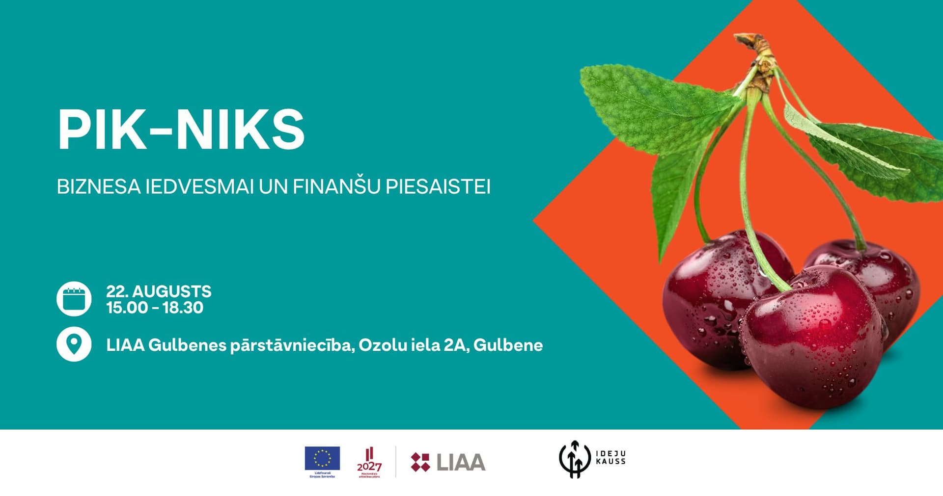 PIK-NIKS biznesa iedvesmai un finanšu piesaistei (Gulbenē) PIK-NIKS biznesa iedvesmai un finanšu piesaistei (Gulbenē)