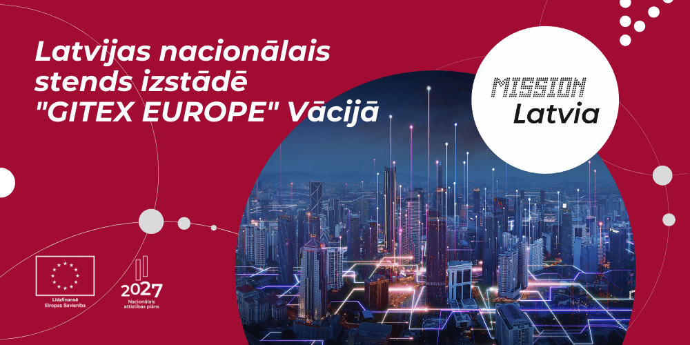 Latvijas nacionālais stends "Gitex Europe" Latvijas nacionālais stends "Gitex Europe"