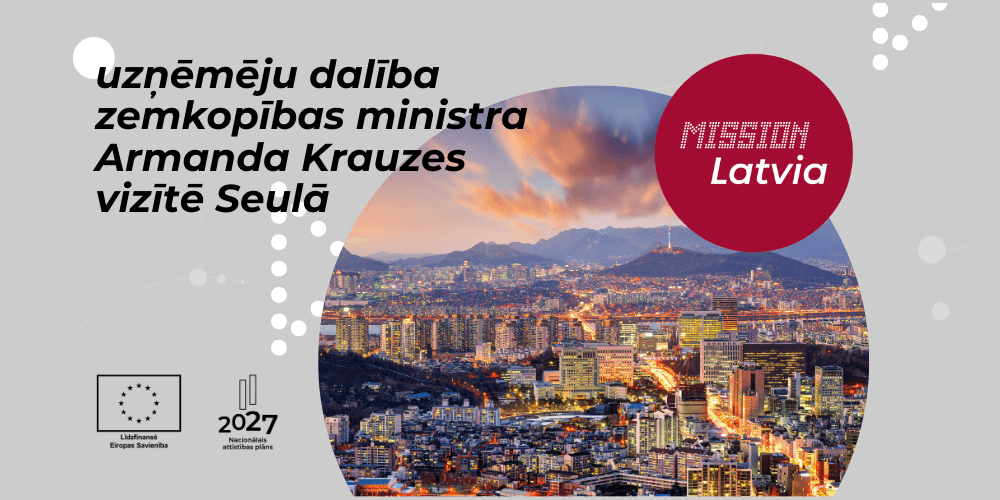 Zemkopības ministra vizīte Seula 2024 Zemkopības ministra vizīte Seula 2024