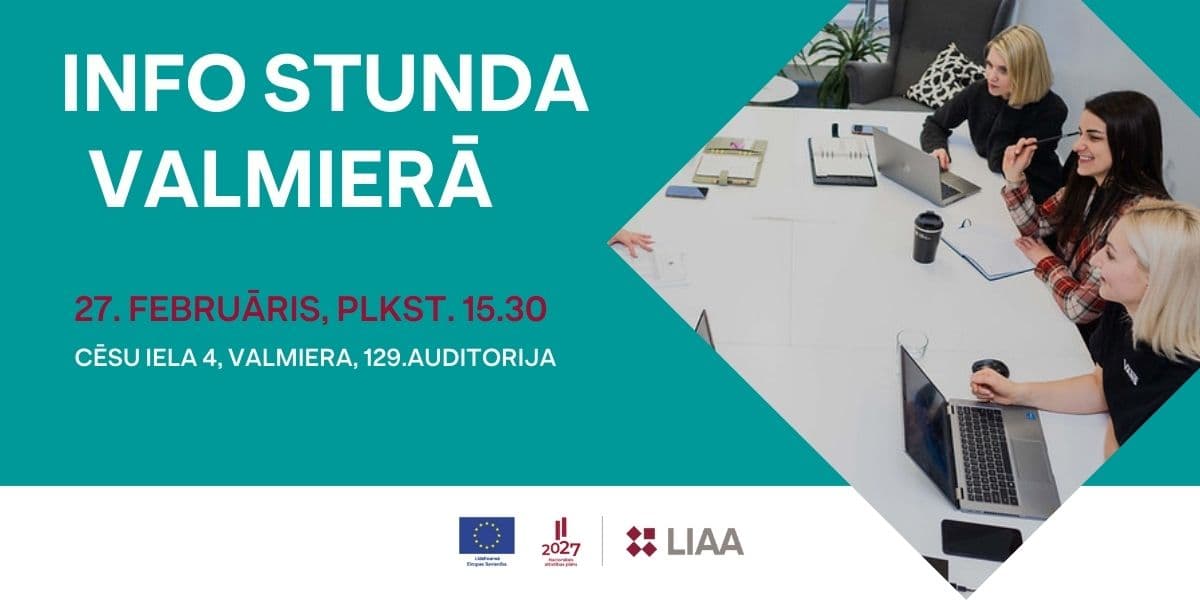 Info stunda Valmierā Info stunda Valmierā