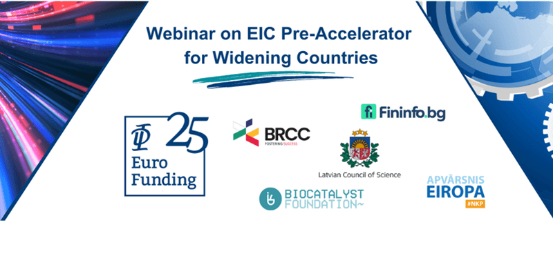 Seminārs inovāciju entuziastiem par Par EIC Pre-Accelerator programmu Seminārs inovāciju entuziastiem par Par EIC Pre-Accelerator programmu