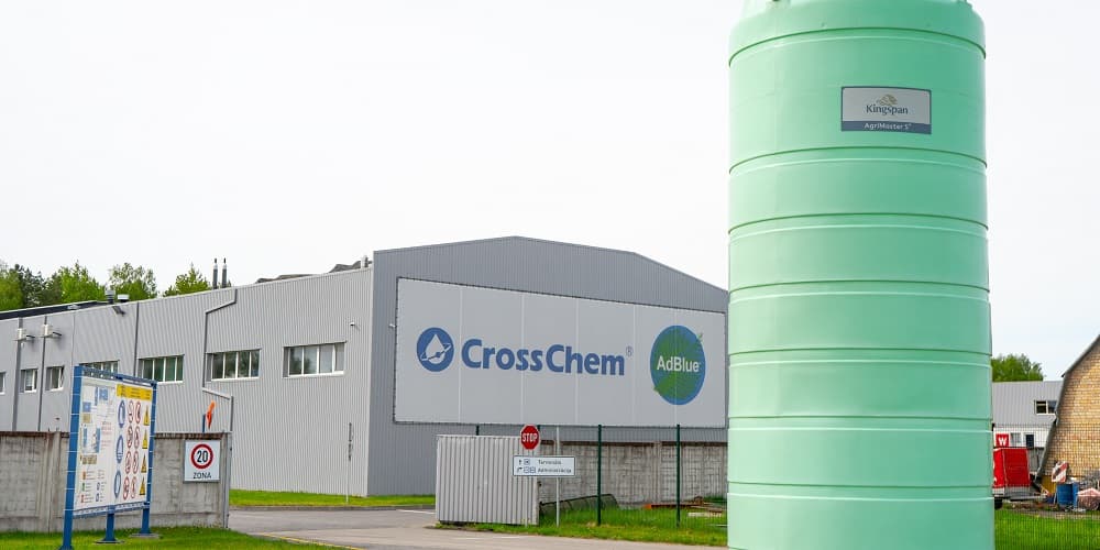 Latvijas “CrossChem” atklājis pirmo AdBlue® ražotni Moldovā Latvijas “CrossChem” atklājis pirmo AdBlue® ražotni Moldovā