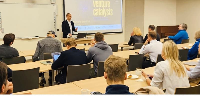 Sācies zinātnes komercializācijas apmācību otrais kurss "Venture Catalysts" Sācies zinātnes komercializācijas apmācību otrais kurss "Venture Catalysts"