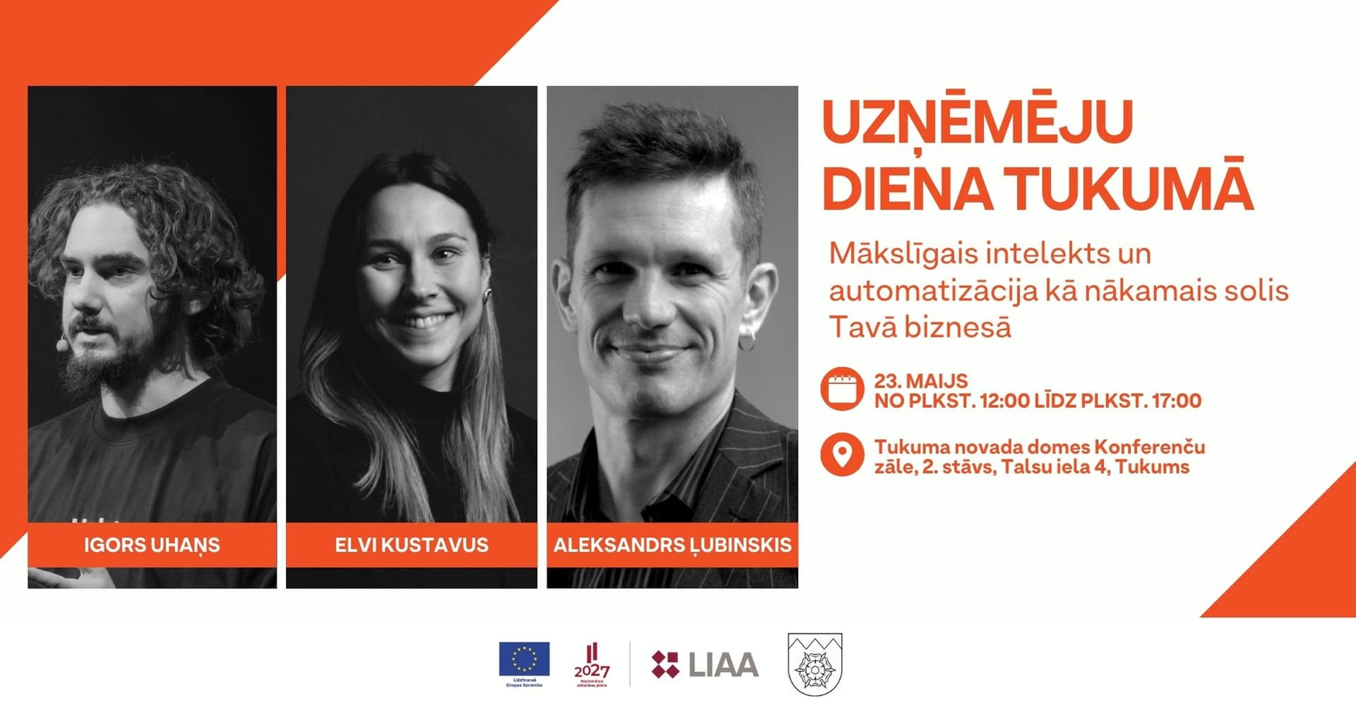 Uzņēmēju diena Tukumā Uzņēmēju diena Tukumā