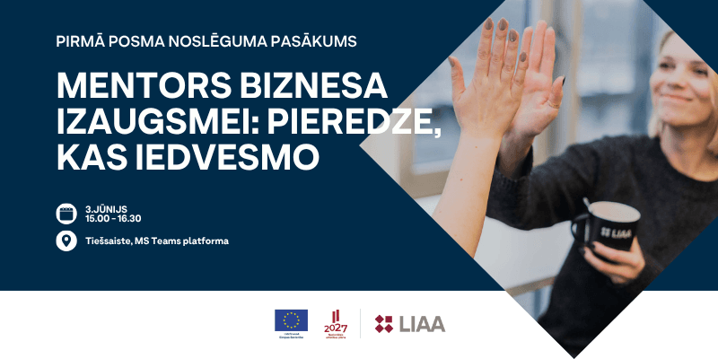 Mentors biznesa izaugsmei Mentors biznesa izaugsmei