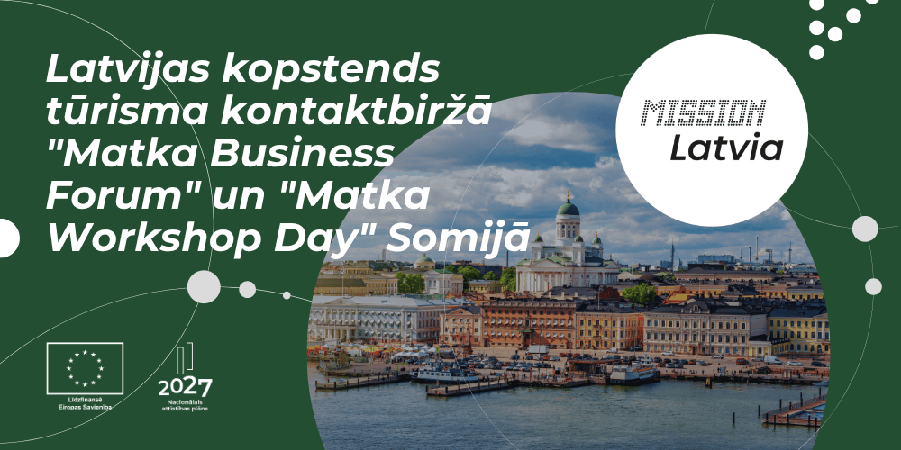 Latvijas kopstends kontaktbiržā Somijā Latvijas kopstends kontaktbiržā Somijā