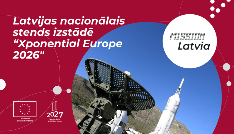 Nacionālais stends izstādē "Xponential Europe 2026"