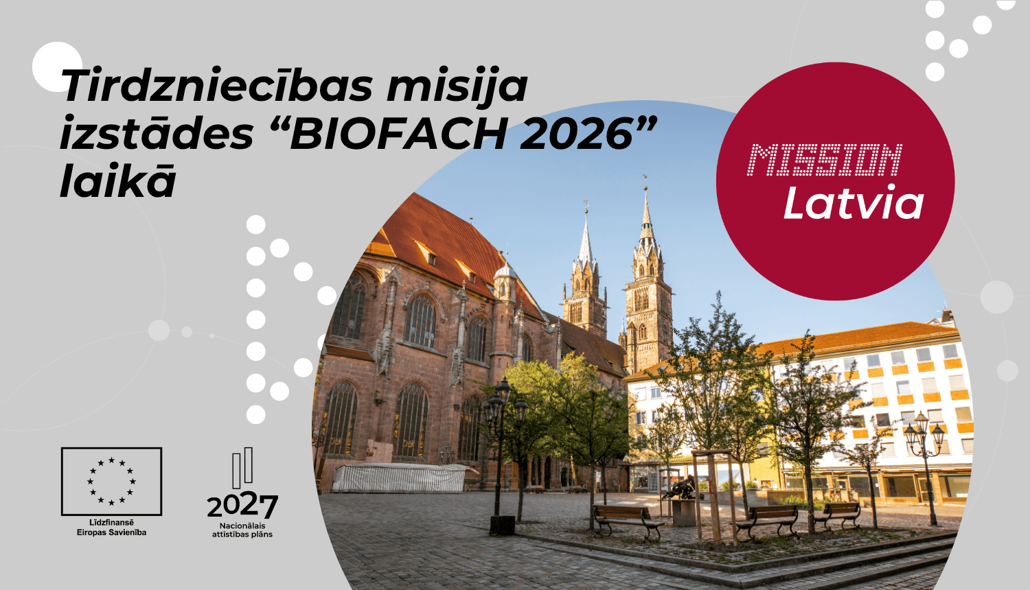 Latvijas nacionālais stends izstādē "BIOFACH 2026" Nirnbergā