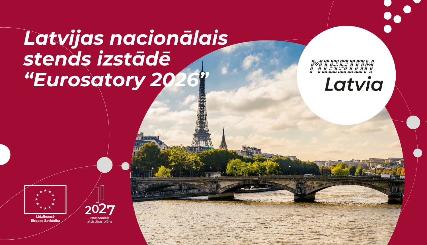 Nacionālais stends izstādē "Eurosatory 2026"