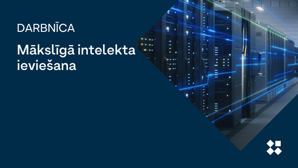 Mākslīgā intelekta ieviešanas darbnīca uzņēmumiem un publiskajam sektoram, AIGF iniciatīvas ietvaros