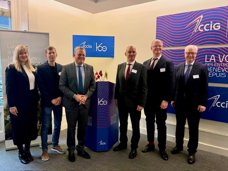 Latvijas investīciju iespējas prezentētas Ženēvā pasākumā “Market Focus Latvia”