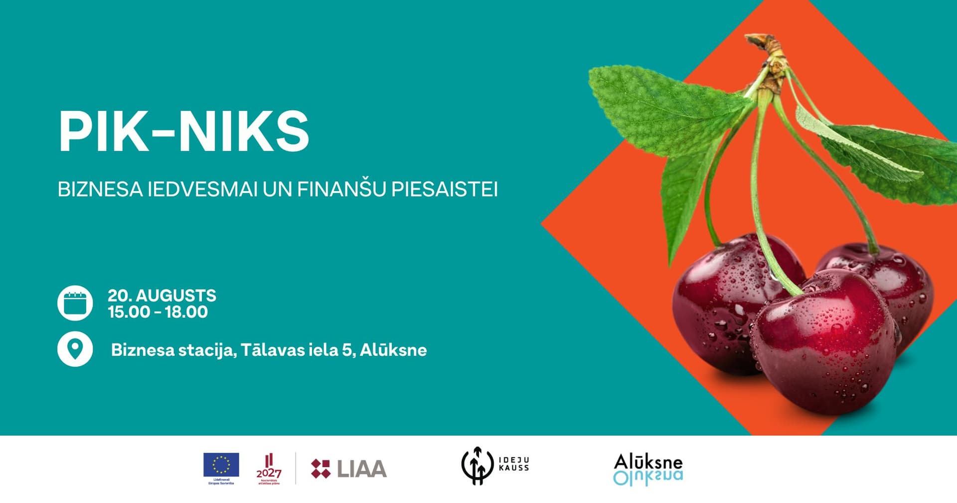 PIK-NIKS biznesa iedvesmai un finanšu piesaistei (Alūksnē) PIK-NIKS biznesa iedvesmai un finanšu piesaistei (Alūksnē)