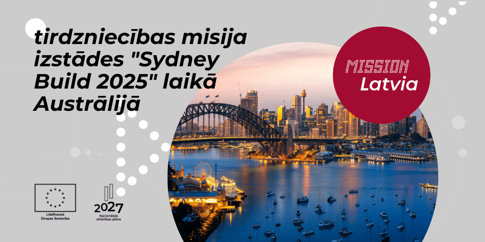 Tirdzniecības misija izstādes "Sydney Build 2025" laikā Austrālijā Tirdzniecības misija izstādes "Sydney Build 2025" laikā Austrālijā