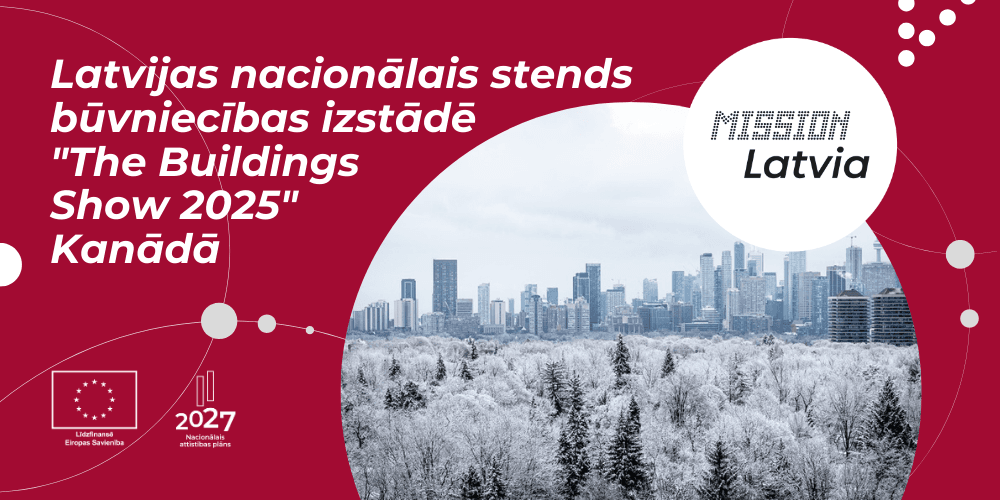 Latvijas nacionālais stends būvniecības izstādē "The Buildings Show 2025" Kanādā Latvijas nacionālais stends būvniecības izstādē "The Buildings Show 2025" Kanādā