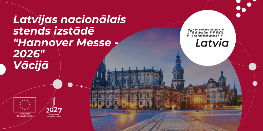 LV Nacionālais stends izstādē Hannover Messe 2026 Vācijā