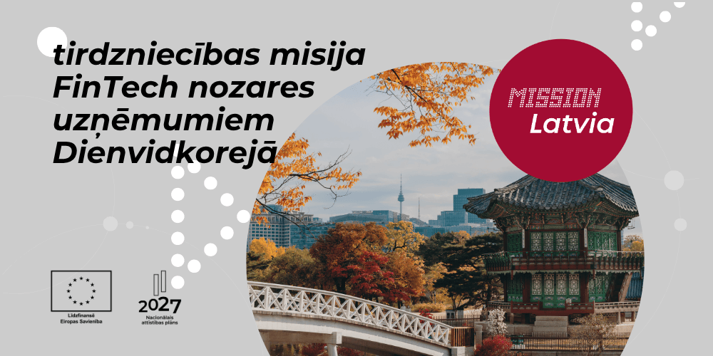 Tirdzniecības misija FinTech nozares uzņēmumiem Dienvidkorejā
