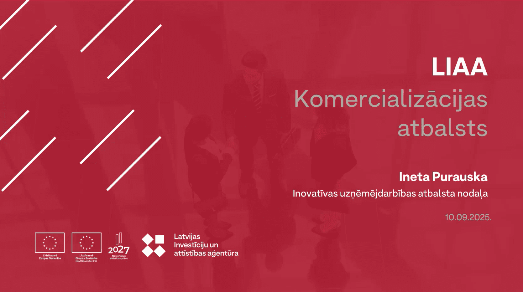 Tiešsaistes seminārs "Komercializācijas atbalsts"