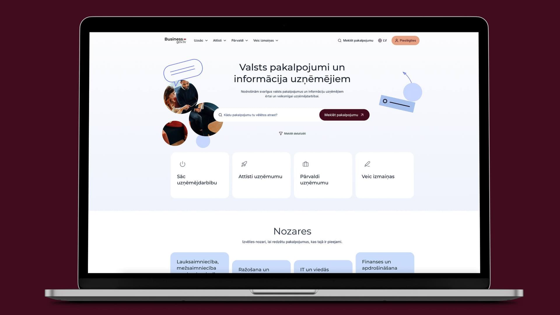 Veidosim kopā ērtāku digitālo vidi uzņēmējiem - piedalies Business.gov.lv platformas testēšanā!