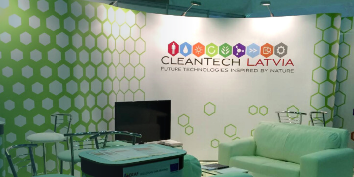 “Cleantech Latvia”  izstāžu stends