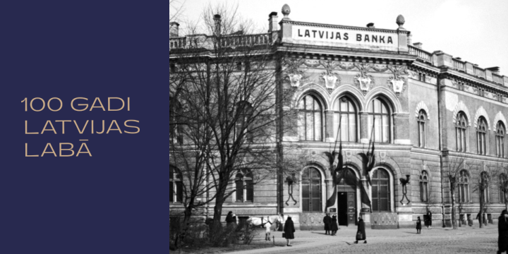 Latvijas Bankai 100 vizualizācija 