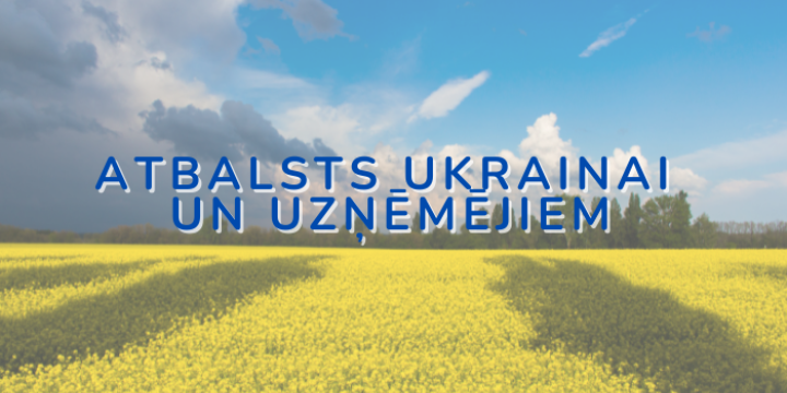 Atbalsts Ukrainai un uzņēmējiem