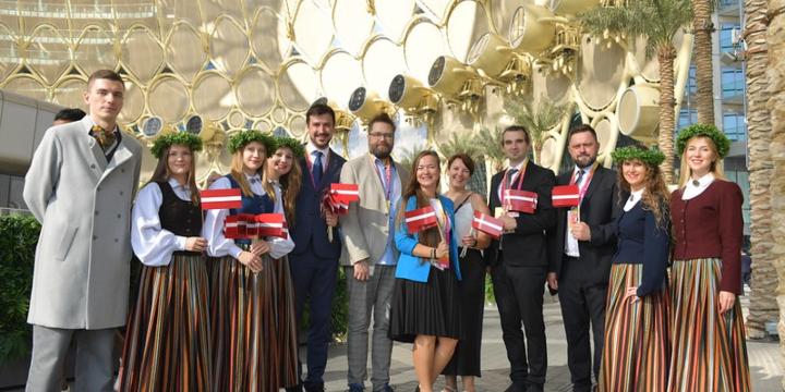 Latvijas komanda EXPO Dubaijā