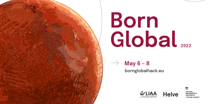 Born Global hakatona vizualizācija