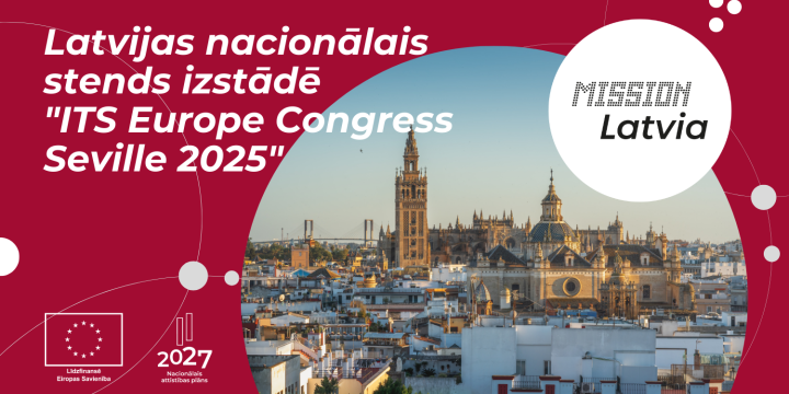 Nacionālais stends izstādē "ITS Europe Congress Seville"