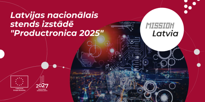 Nacionālais stends izstādē "Productronica 2025"